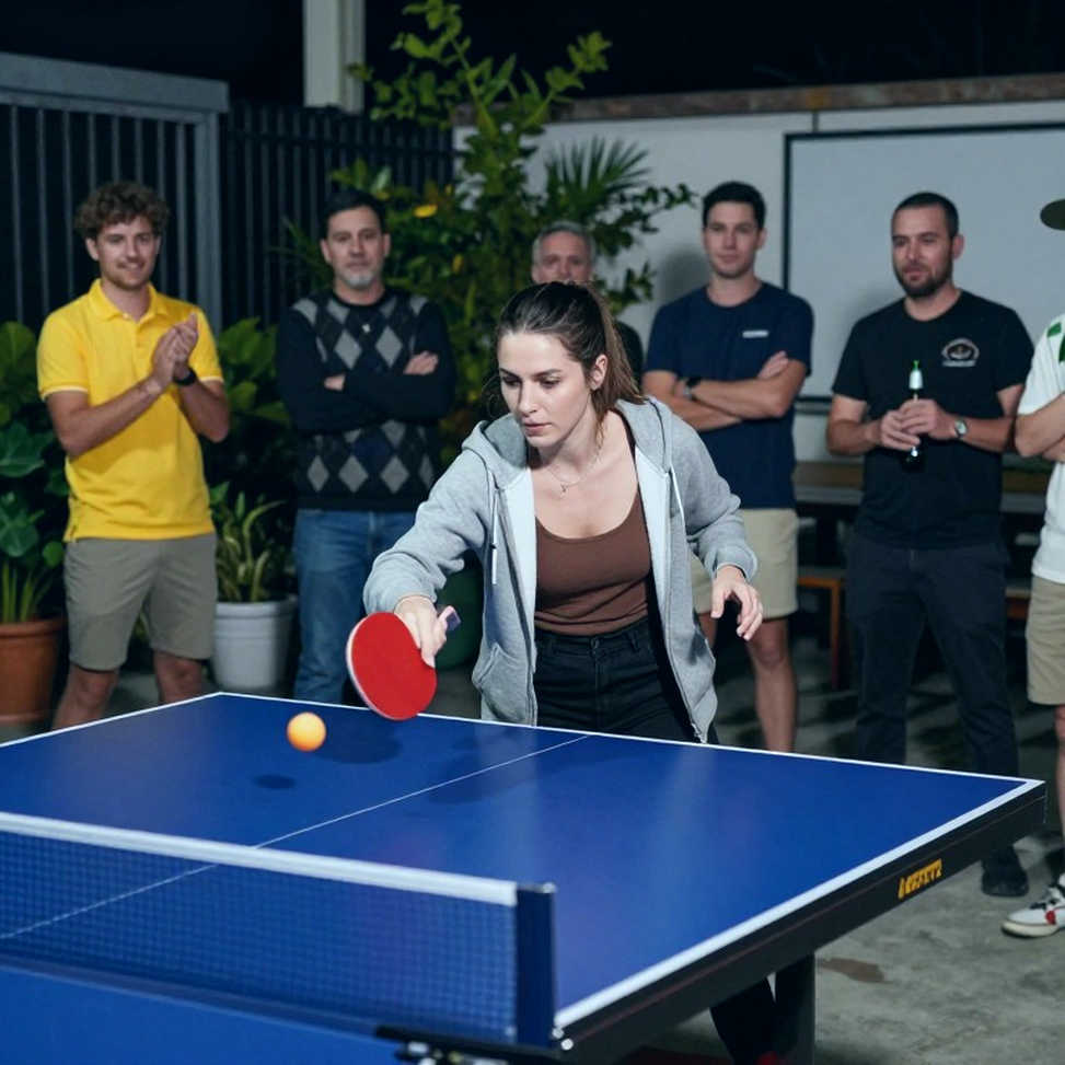 Đôi nam nữ châu Âu: Đức vào chung kết bằng đường cong 11-8, 11-4, 11-2 — Pháp vào bằng một pha cứu 6-9