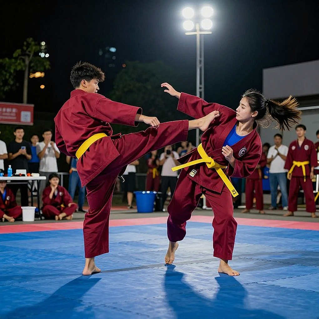 Huy chương đồng quyền Taekwondo Việt Nam 2038: Cột mốc lịch sử hay mép tầng huy chương? Huy chương đồng quyền Taekwondo Việt Nam 2038: Cột mốc lịch sử hay mép tầng huy chương?