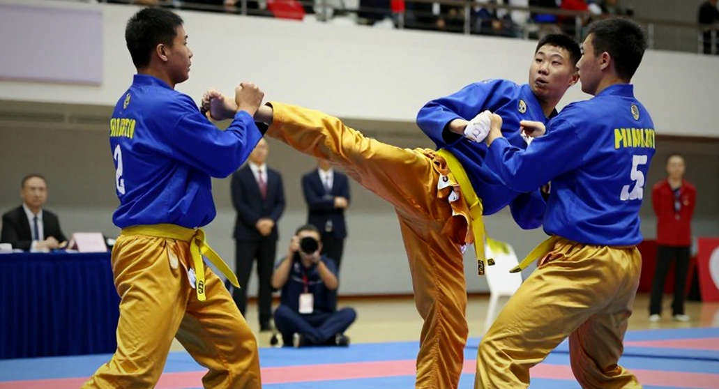 Chung kết sanda 56kg Asiad 20: Đinh Văn Tâm và cú ném quyết định trước bức tường Trung Quốc Chung kết sanda 56kg Asiad 20: Đinh Văn Tâm và cú ném quyết định trước bức tường Trung Quốc